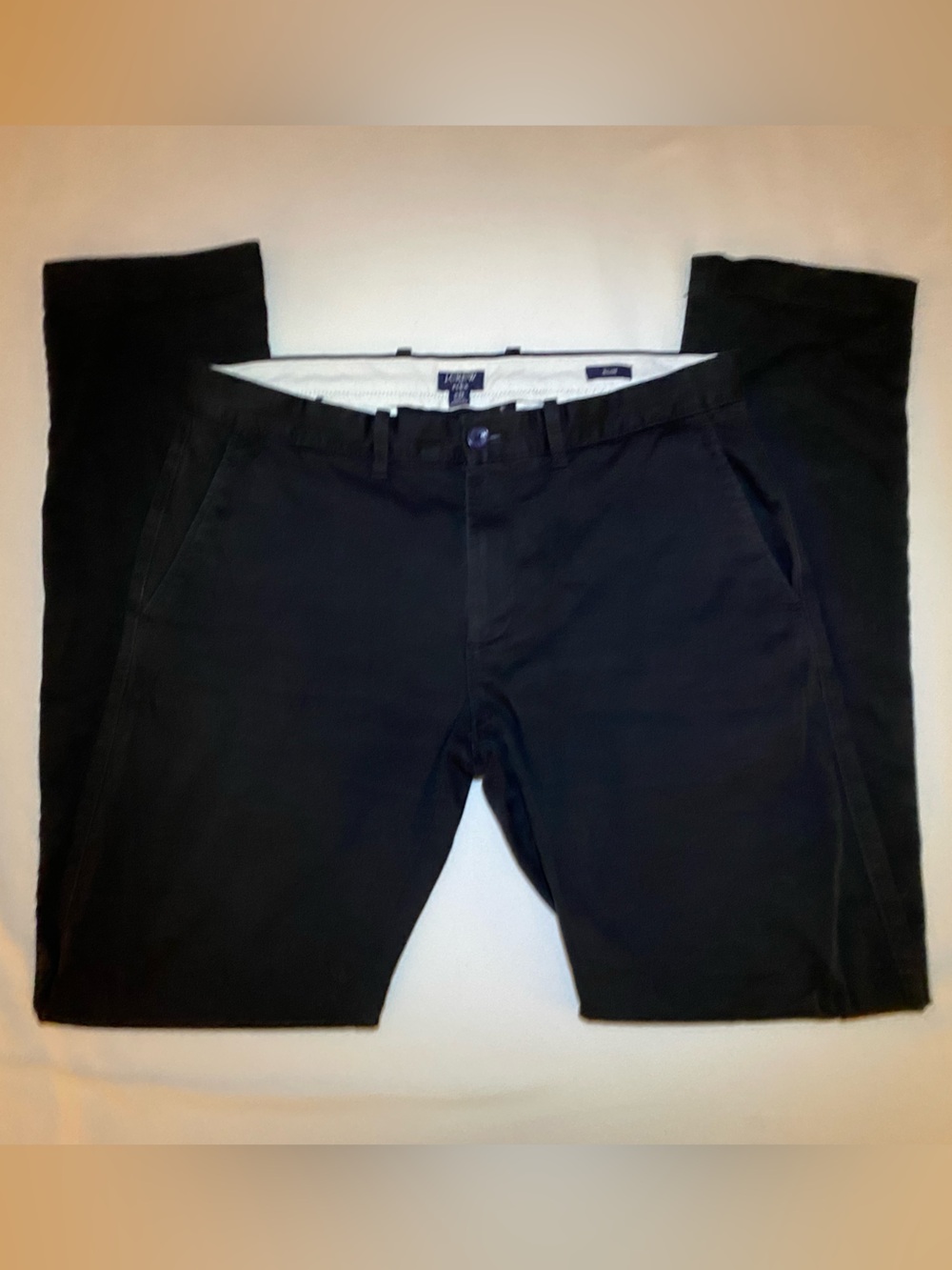 JCrew Black Chinos 32x32 Slim